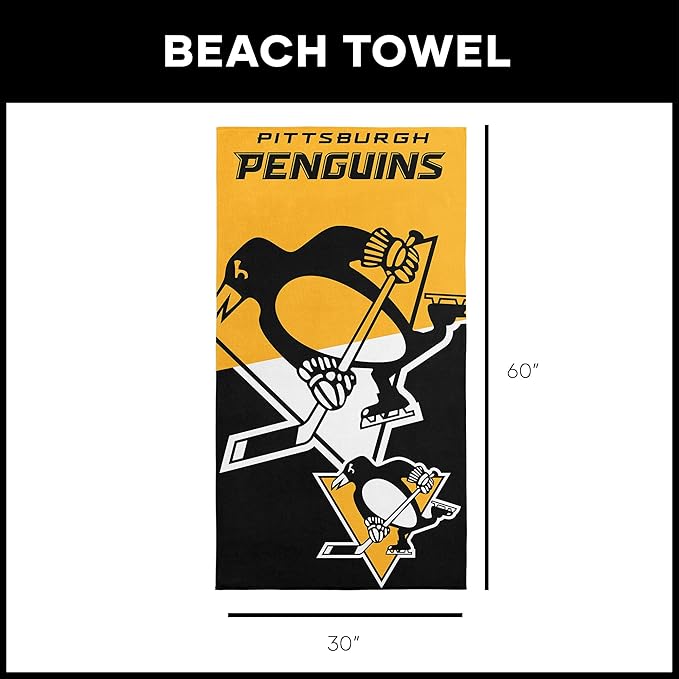 Northwest NHL Unisex-Adult Microfiber Beach Towel