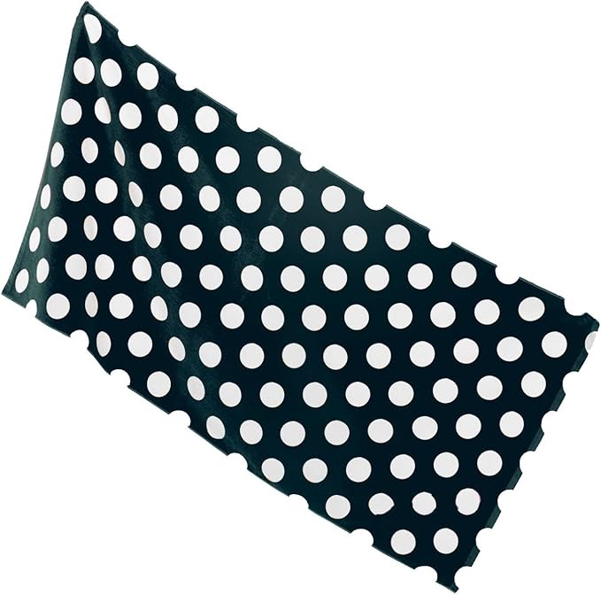 BY LORA Customized Terry Velour Beach Towel, Black/White
