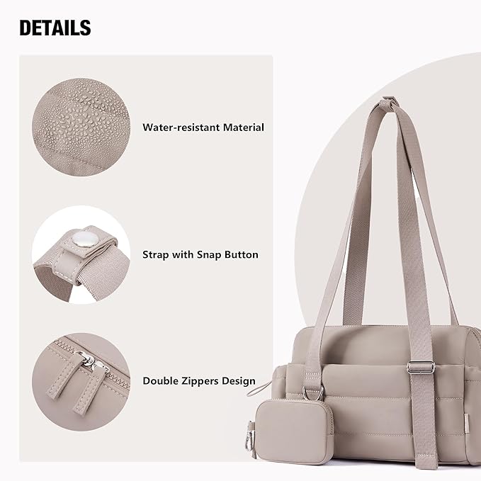 ROULENS Small Gym Bag for Women 2 Set Mini Gym Duffle Bag with Wet Compartment and Coin Wallet, Gym Tote Bag for Workout/Sport/Travel