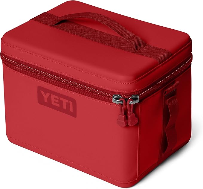 YETI Daytrip 9L Insulated Soft Cooler Lunch Box, Rescue Red