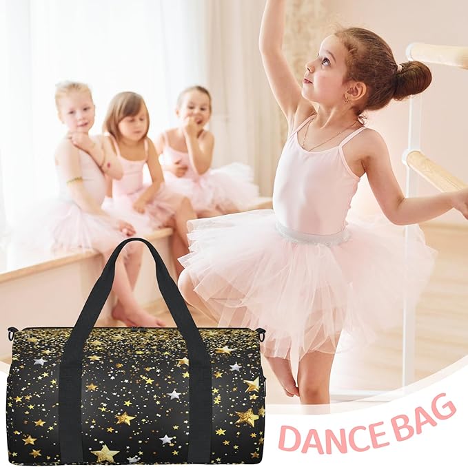 Galaxy Star Print Travel Duffle Bag for Women Men, Overnight Weekender Bag, Carry on Tote for Sport Gym