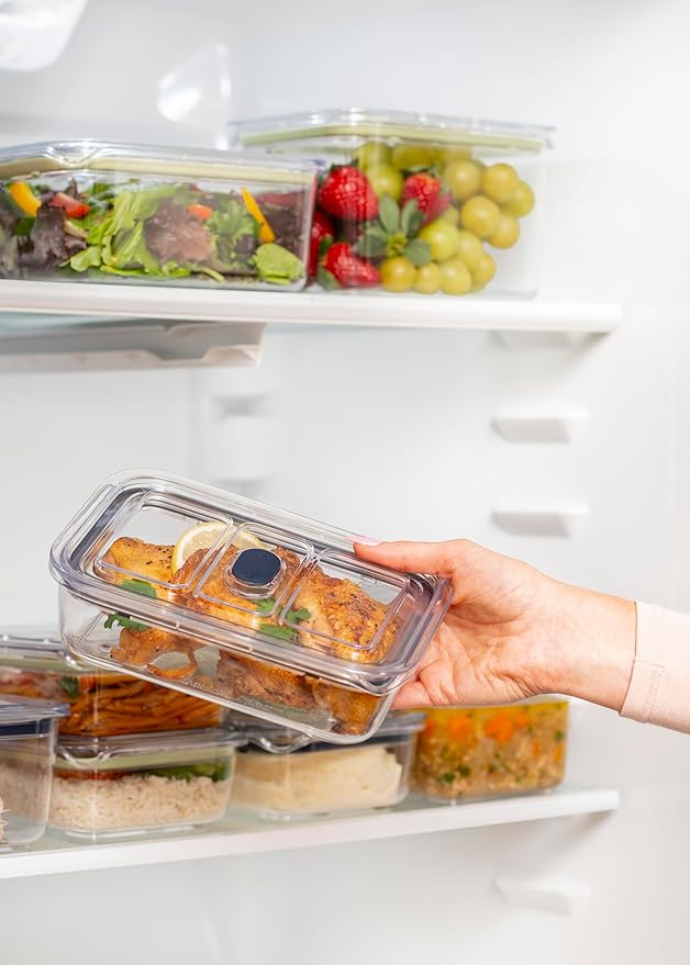 Latchlok Click 20 Piece Food Storage Container Set, Storm