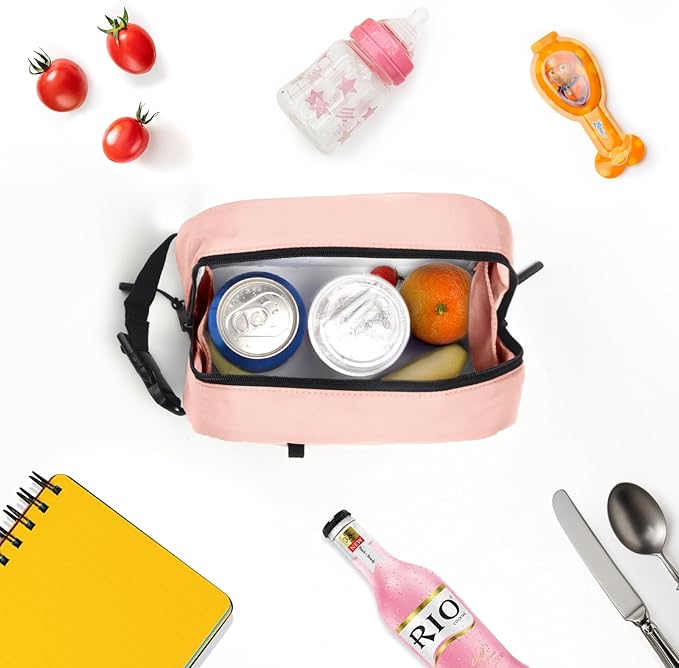 Cerbonny Freezable Lunch Bag for Work School Travel,Leak-Proof Small Lunch Bag