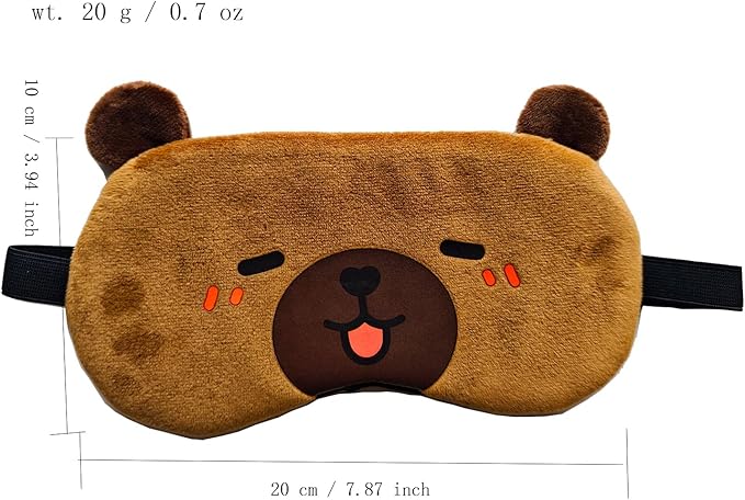HXINFU Happy Birthday Sleeping Eye Mask Cute Sleep Mask Girls Birthday Gift