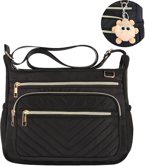 Crossbody Purse for Women Travel, Large RFID Anti-Theft Shoulder Crossbody Bag With Multiple Pockets for Daily Or Work