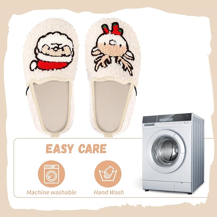 WateLves Kids Toddler Slippers Girls Boys Slip on House Shoes Lightweight Anti Slip Sock Slippers Winter Indoor Outdoor Walking Shoes