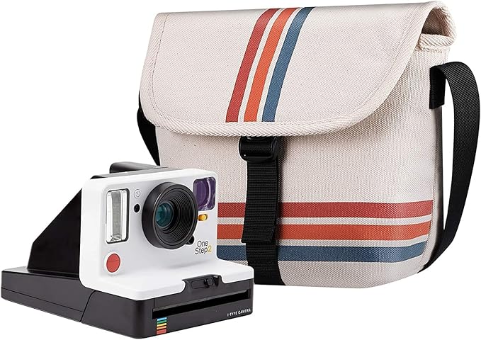 FINTIE Crossbody Camera Bag Compatible with Polaroid Now+ Generation 3rd/2nd/1st I-Type, Polaroid Flip, OneStep 2 VF, I-2 Instant Film Camera Travel Sling Case with Adjustable Strap