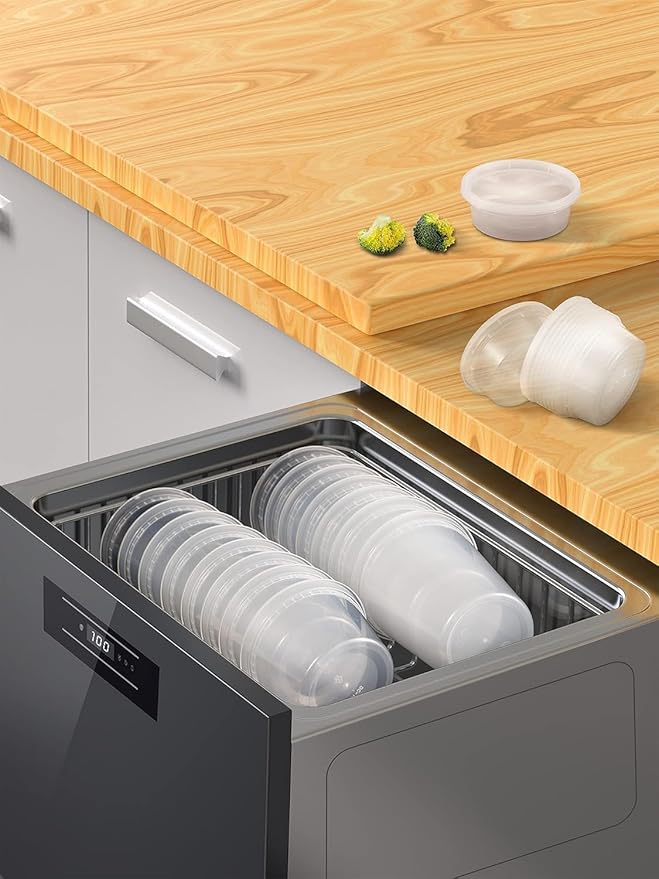 TashiBox [16 oz-36 Sets, Plastic Deli Food Storage Freezer Containers With Airtight Lids,Plastic Microwavable Soup Containers