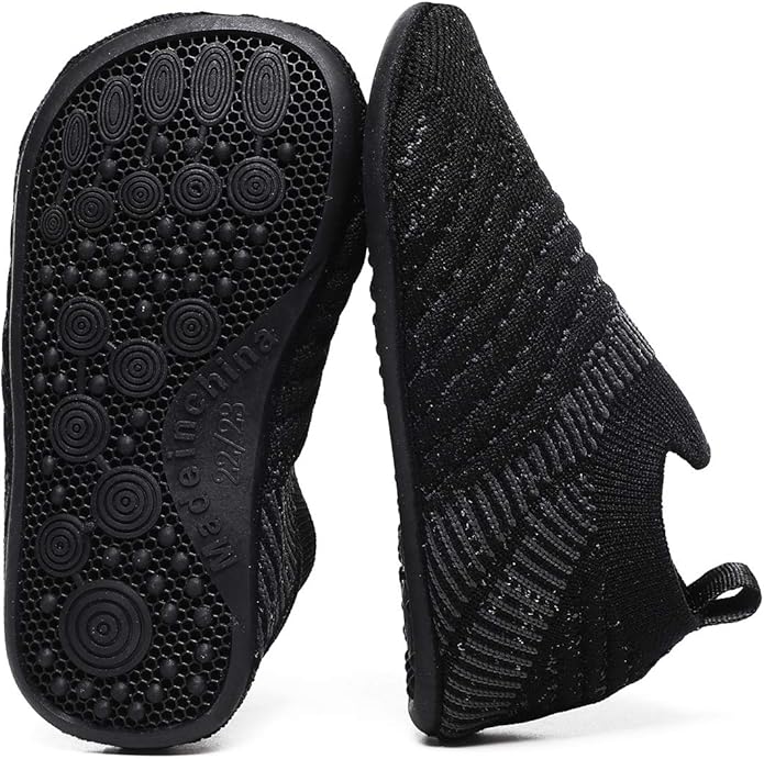 ditont Toddler Slippers Non-Slip Lightweight Comfortable Kids Indoor Grip House Home Shoes for Boys Girl