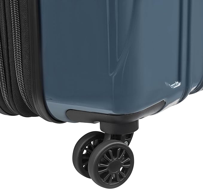 DELSEY PARIS Helium Aero Hardside Expandable Luggage with Spinner Wheels, Orion Blue, 3-Piece Set (21/24/28)