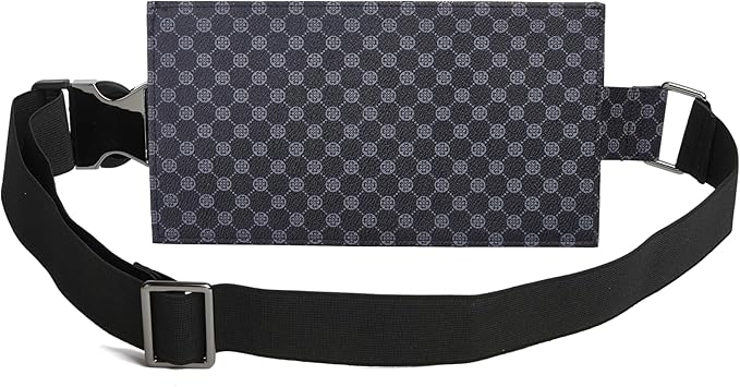 Luxury Travel Wallet β Hidden Money Belt, RFID-Blocking, Anti-Theft Passport Holder for Men & Women (Black Crest)
