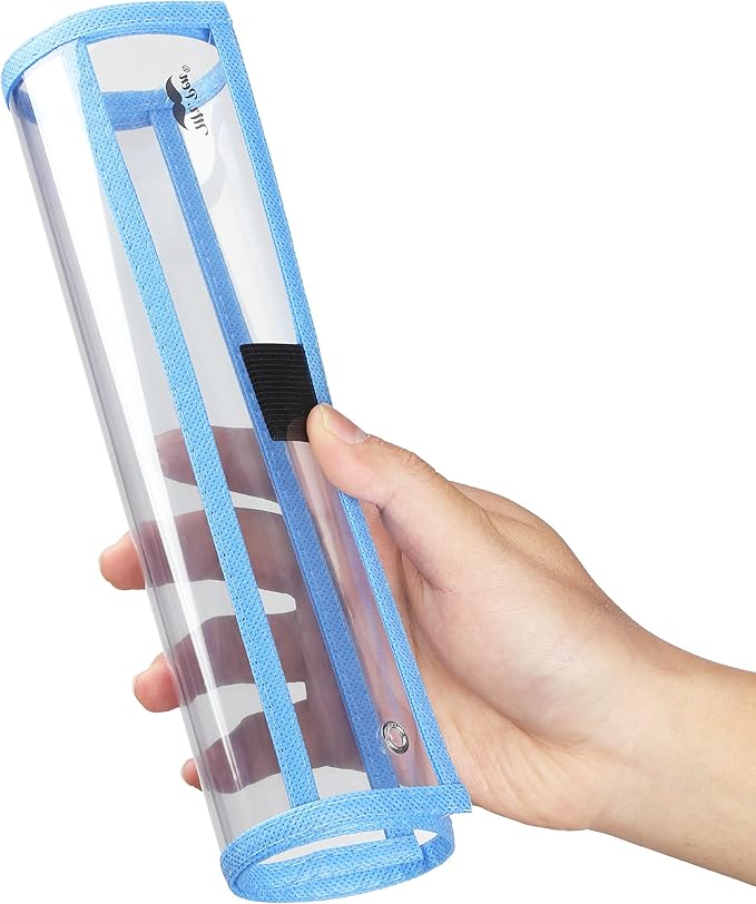 Mr. Pen- Dry Erase Pocket Sleeves, 6 Pack, 10"x14", Ocean Breeze Color Theme, Dry Erase Pockets Reusable Sleeves, Job Ticket Holders with Marker Holder & Metal Eyelet