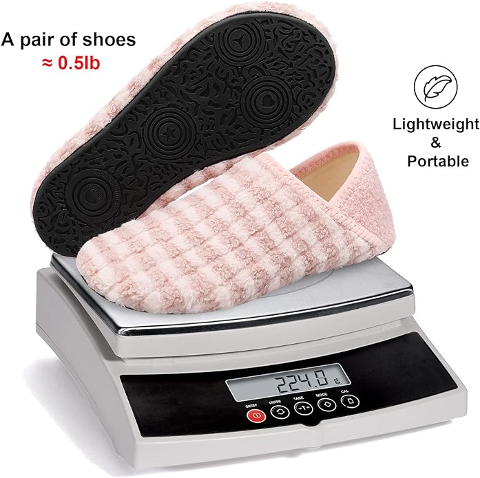 BARERUN Slippers Bulk for Women Men with Rubber Sole Soft-Lightweight House Slipper Socks Wide Barefoot Slippers Around House Shoes Non Slip Indoor/Outdoor