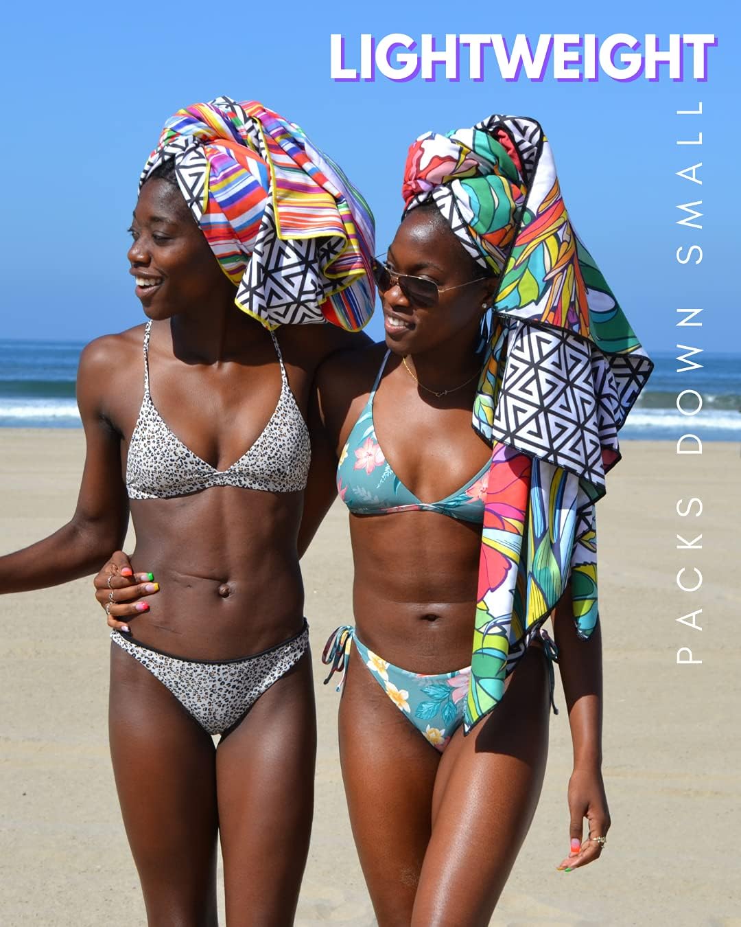 ECCOSOPHY Microfiber Beach Towel - Sand Free Towels are Quick Dry, Light Weight, Super Absorbent - Perfect Pool, Travel, Cruise, Camping Essentials - Oversized Extra Large for Adults 71x35 in