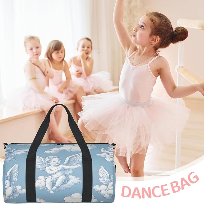 Cloud Design Travel Duffle Bag for Women Men, Overnight Weekender Bag, Carry on Tote for Sport Gym