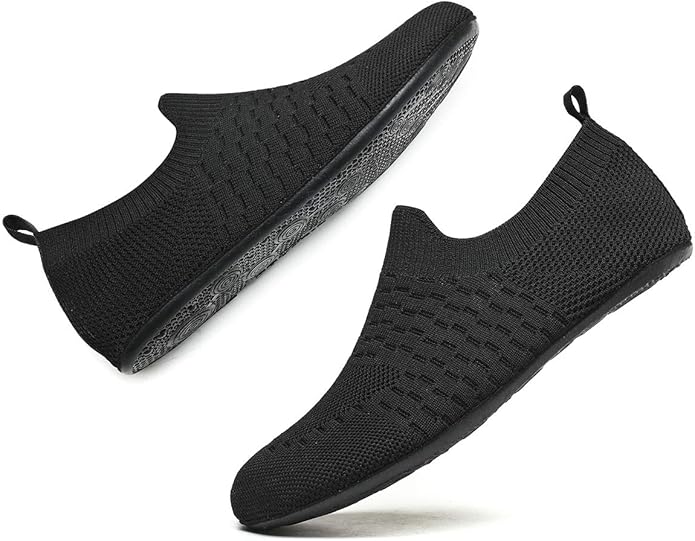 ditont Non-Slip Indoor House Slippers Lightweight Comfortable Grip House Home Shoes for Men Women