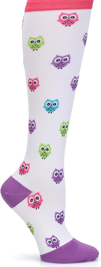 Nurse Mates Women's Calf Socks | 12-14 mmHg Compression | Superior Support & Comfort | 1 Pair