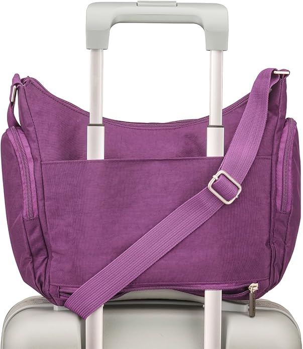 biaggi Flexmates Convertible Anti-Theft Crossbody Bag for Women | Lightweight On-The-Go Travel Organizer, RFID Blocking