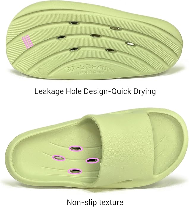 Shower Shoes Quick-Dry Non-Slip Bathroom Slippers for Men & Women,Quick-Dry Non-Slip, Home Slides Dorms, Gym, Pool, Spa, Camping, Beach