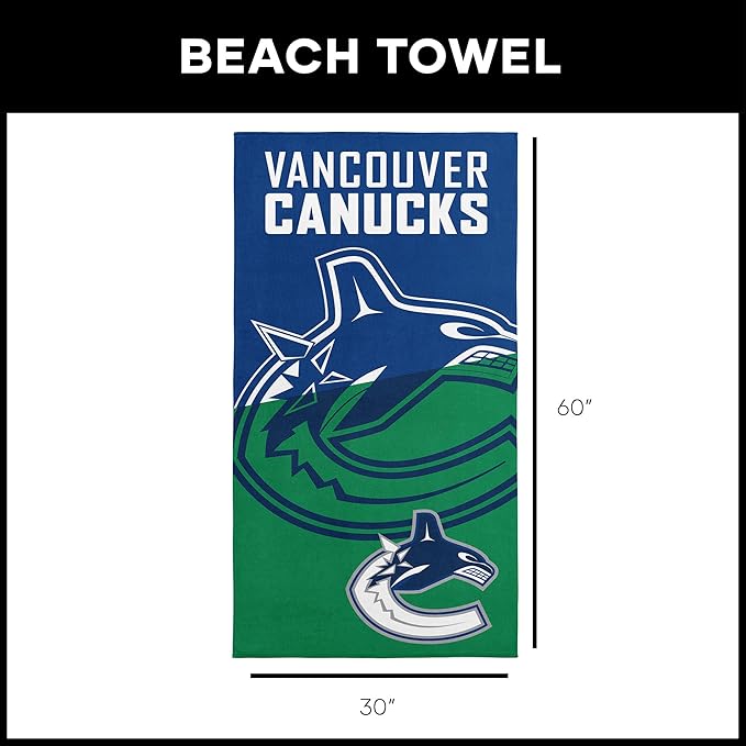 Northwest NHL Unisex-Adult Microfiber Beach Towel