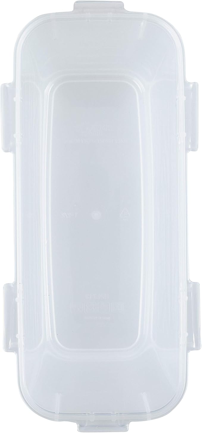 LOCK & LOCK Easy Essentials Food Storage with Flip Lid/Airtight container, BPA Free, 14.3-Cup, Clear