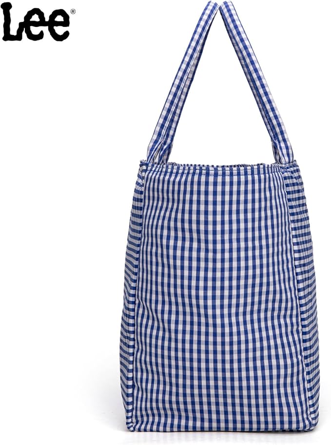 Montana West x Lee Extra Large Soft Cotton Tote Bag for Women Thick Lightweight Shoulder Bag Reusable Grocery Bag