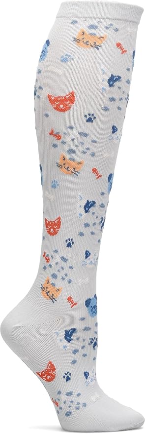 Nurse Mates Women's Calf Socks | 12-14 mmHg Compression | Superior Support & Comfort | 1 Pair