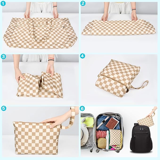 HUANLANG Extra Large Beach Bag Waterproof Beach Totes Bags for Women Men,Pool Bag with Zipper Wet Pocket
