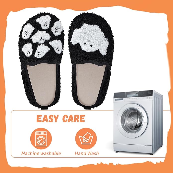 WateLves Kids Toddler Slippers Girls Boys Slip on House Shoes Lightweight Anti Slip Sock Slippers Winter Indoor Outdoor Walking Shoes