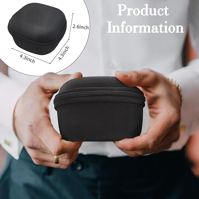 Belt Organizer Bag,Portable Storage Case for Ties and Belts,Organizer Bag for Travel or Drawer,Display Storage Container Holder Case,Black