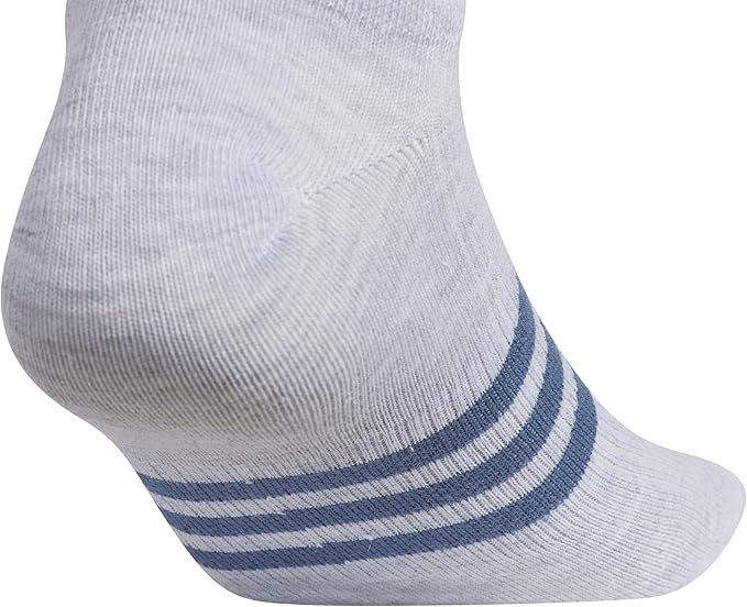 adidas Men's Superlite No Show Socks (6 Pairs) Lightweight & Breathable