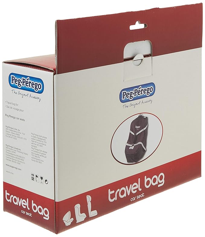 Peg Perego Car Seat Travel Bag, Black