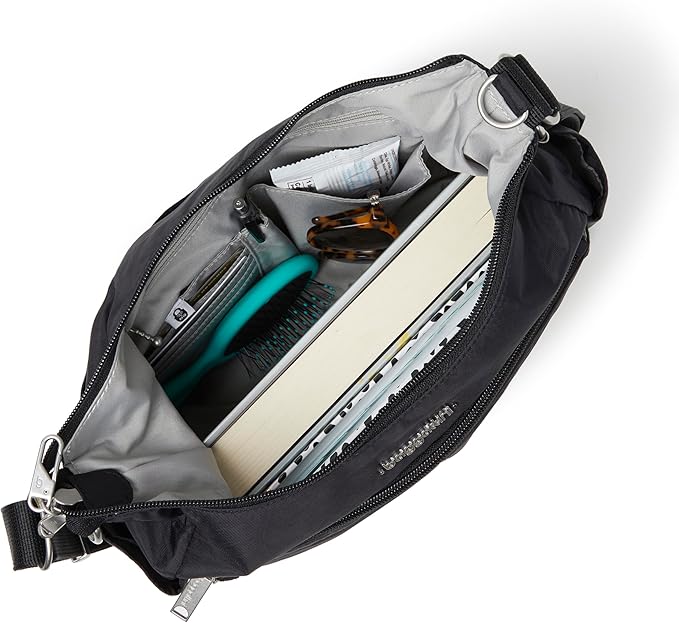 Baggallini Women's Securtex Anti-theft Free Time Crossbody Bag | Securtex, Anti-Theft