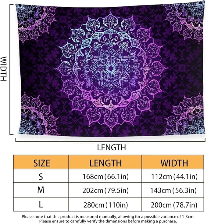 Lightweight Beach Towel Quick Drying, Absorbent Travel Towel for Swimmers, Sand Free Camping Towel, Soft Comfortable Beach Towels for Vacation, Pool, Swim L, Purple Boho Flower Print