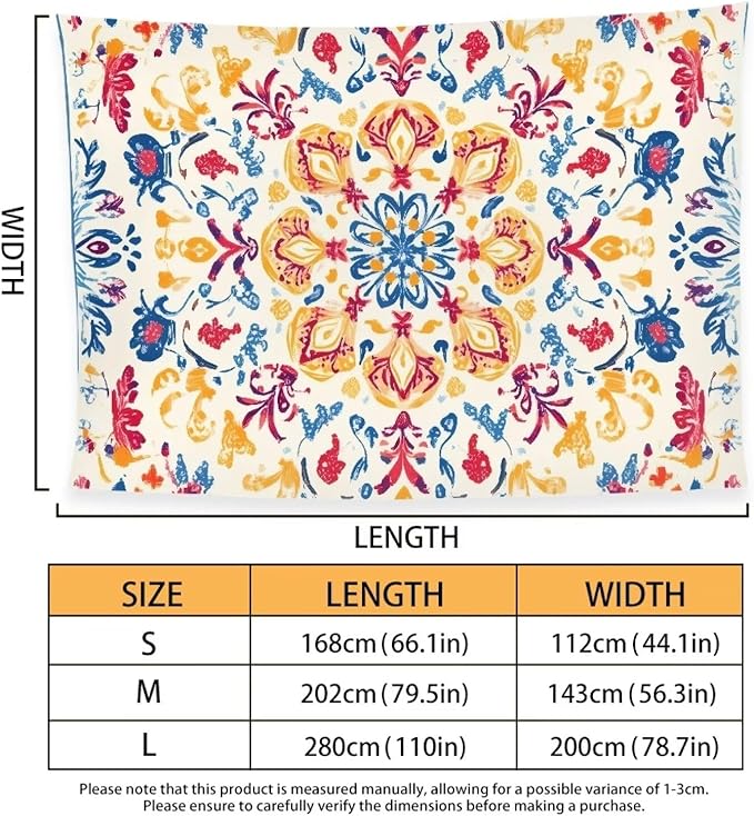 Boho Flower Textured Print Beach Towel 66x44 inch,Woven Microfiber Sand Free Soft Beach Towel Quick Dry Pool Towel Lightweight Beach Bath Towel for Adult Teenagers, Decorative Size S