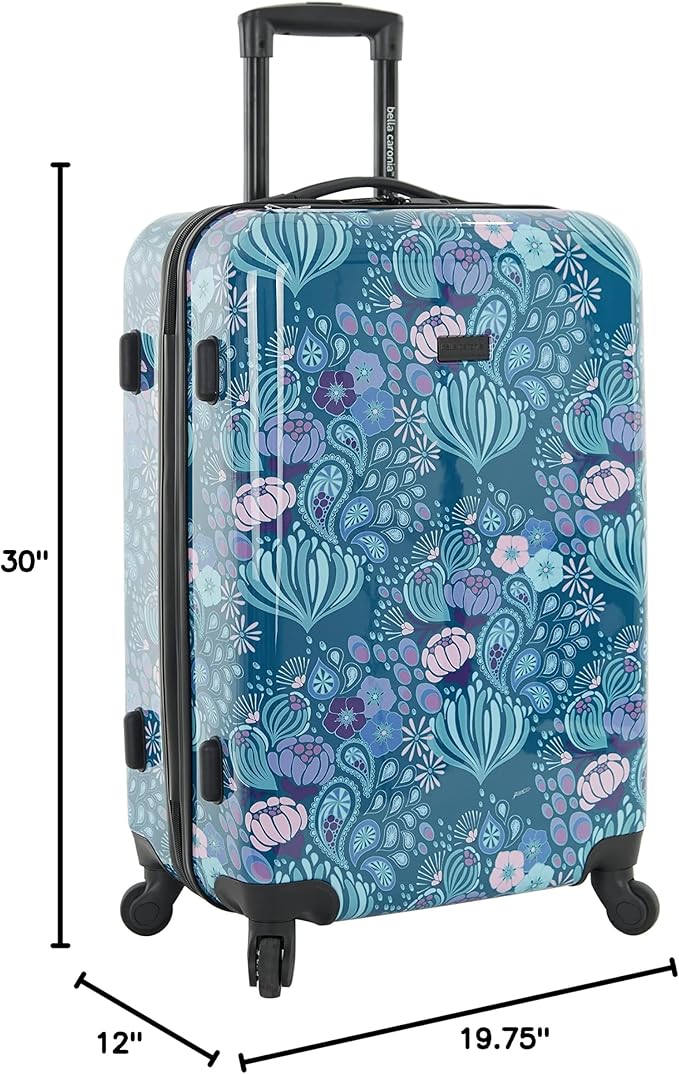 Bella Caronia 3 Piece or 20" Carry-On Set Voguish Luggage Set, Desert Pattern, 3 Piece Set