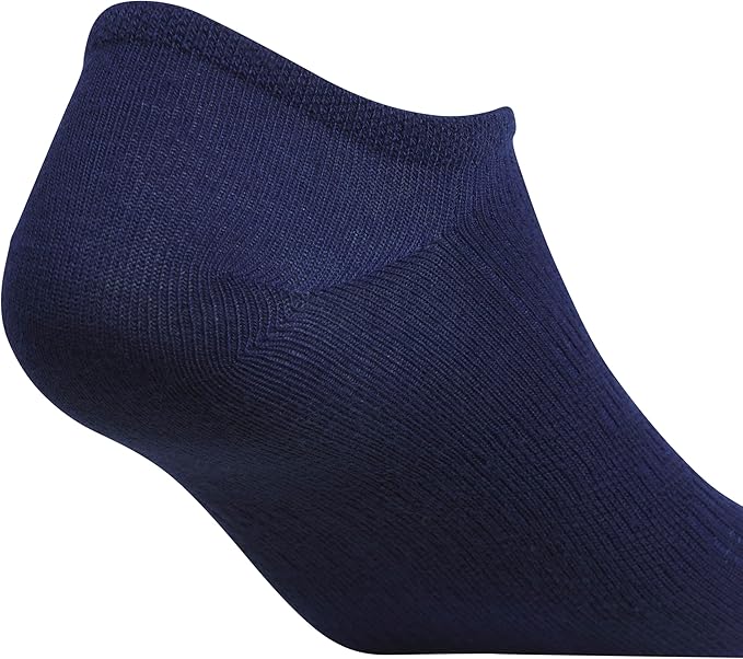 adidas Men's Superlite No Show Socks (6 Pairs) Lightweight & Breathable