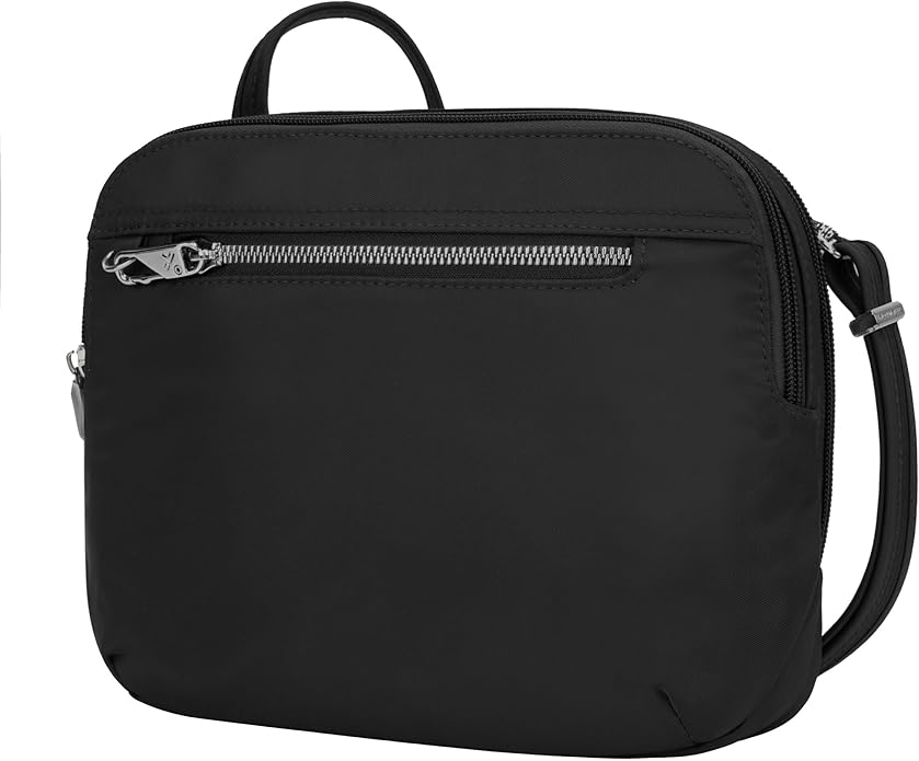 Travelon Women's Anti-theft Tailored East/West Organizer Chrossbody