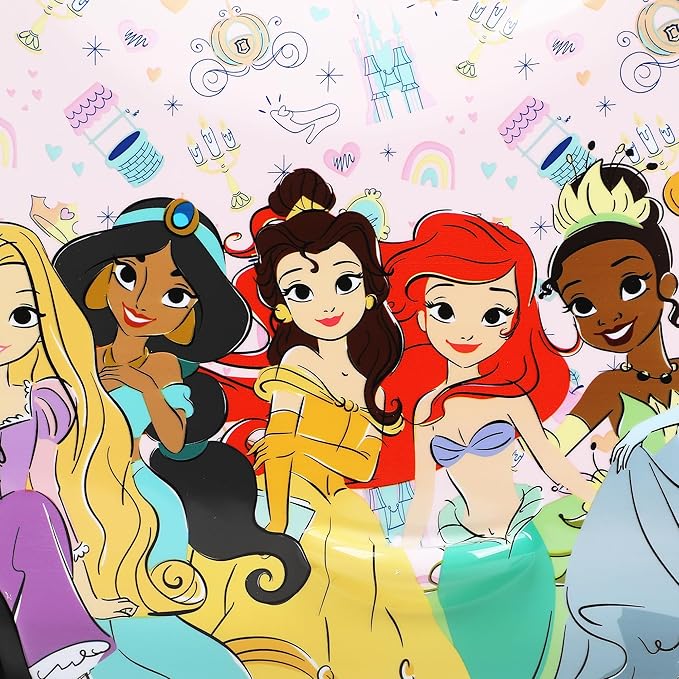 Bioworld Disney Princesses Ride-On 18" Suitcase For Kids & Toddlers