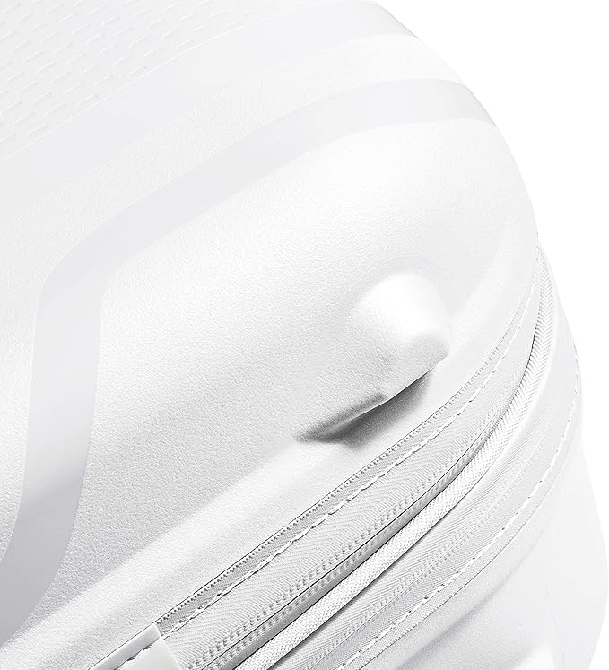 DELSEY PARIS Clavel Hardside Expandable Luggage with Spinner Wheels, White, Checked-Large 30 Inch