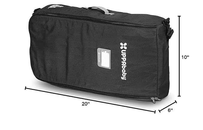 UPPAbaby Travel Bag for RumbleSeat and Bassinet - Easy-Carry Handles, Removeable Shoulder Strap + Durable Design with TravelSafe Protection