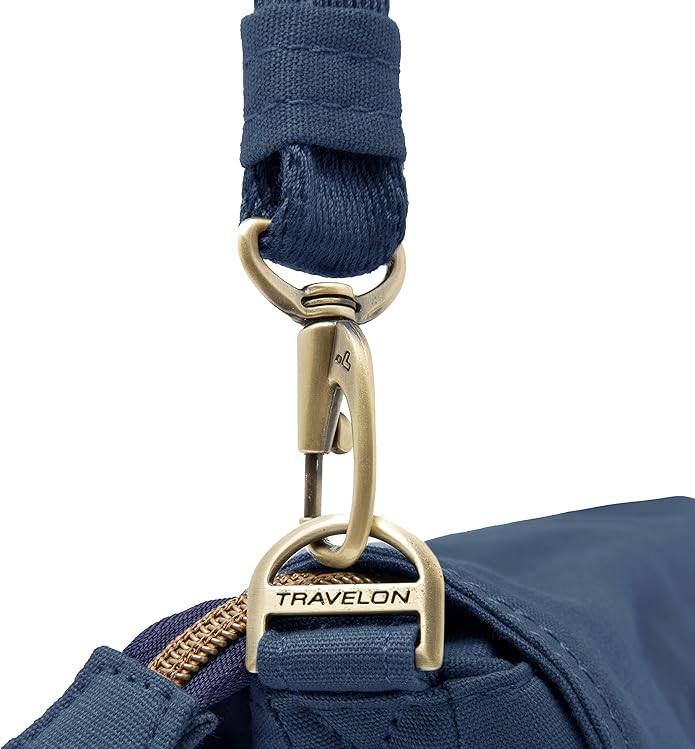 Travelon Anti-Theft Courier Saddle Crossbody