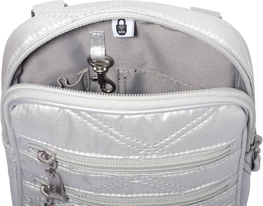 Baggallini Journey Crossbody Bags for Women 9x6 Small Lightweight Travel Handbag W/RFID