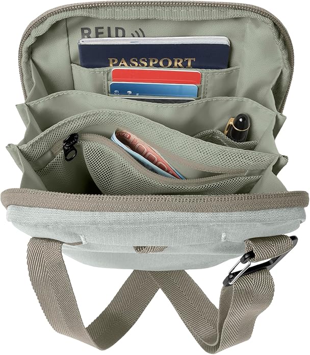 Stash RFID Crossbody Bag