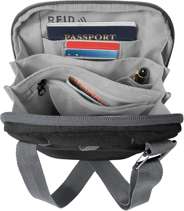 Stash RFID Crossbody Bag