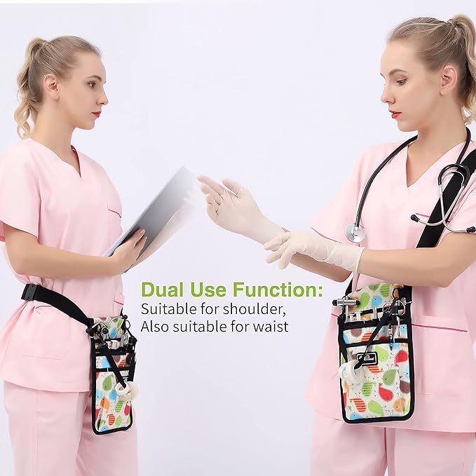 Nurse Fanny Pack for Work,Kit Practical Waist Bag for Nurses,Fanny Pack for Basics,Nurse Utility Belt Organizer Bag (NIAO)
