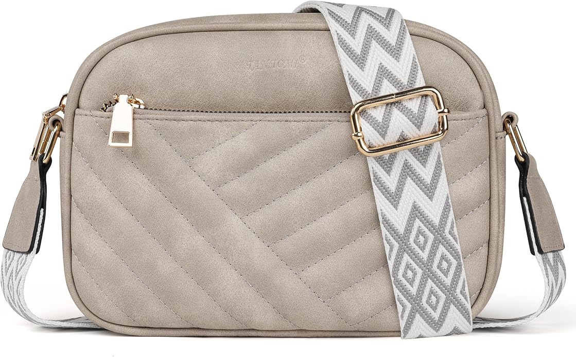TANTOMI Small Crossbody Bags for Women, Small Purses with Card Slots Phone Purse Wide Adjustable Strap