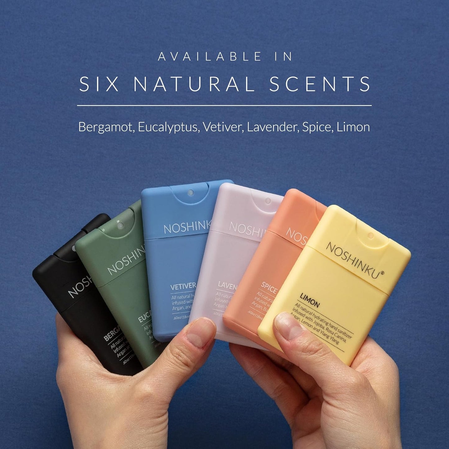 Noshinku Pocket Hand Sanitizer Refill Kit (Vetiver)