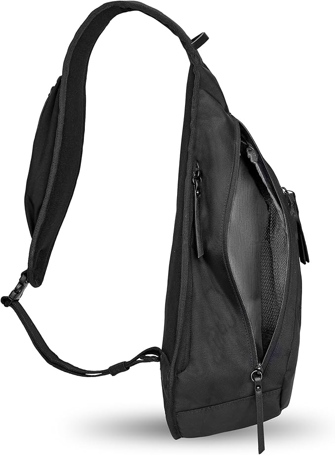Sherpani Esprit, Anti Theft Sling Bag, Sling Backpack, 10L Travel Bag, Crossbody Backpack, Travel Gift for Women, Fits 10 Inch Tablet (Carbon Lite)