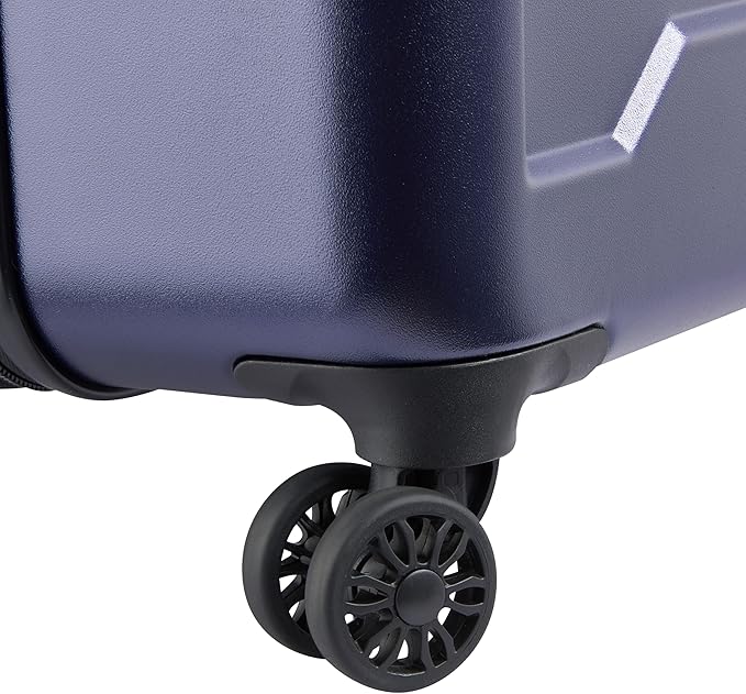 Jeep JH004C Hardside Expandable Luggage with Spinner Wheels, Peacoat Navy, 2 Piece Set 20/28 Inch